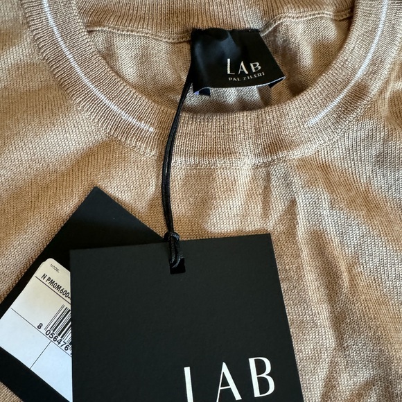 NWT | Lab Pal Zileri | Lightweight Pure Virgin Wool Crewneck Sweater | Size: M - Picture 4 of 5
